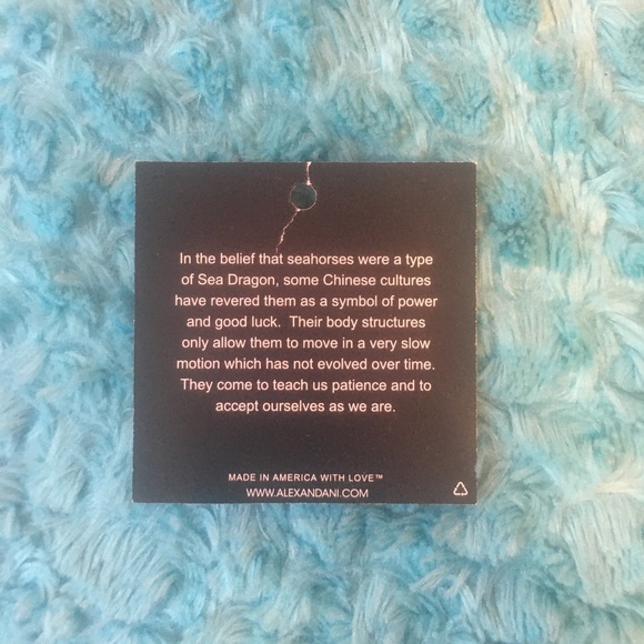 Alex and Ani Silver Seahorse Bracelet - Picture 3 of 3